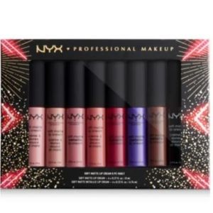 NYX Professional Makeup Soft Matte Lip cream 8-Pc Vault